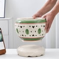 thumbnail image 5 of Chinese Style Creative Hollow Tray Hydroponic Flower Pot High-temperature Ceramic Plant Pot, No Holes, 5 of 5