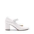 thumbnail image 2 of Zapatos de Tacón Mary Jane para Mujer DREAM PAIRS con Tacón Grueso de 7 cm Blanco, 2 of 7