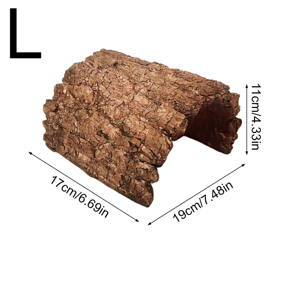 Ksruee Toad House Resin Cave Shelter Tortoise Shelter for Bearded Dragon Leopard Turtle Frog Geckos Reptiles Amphibians Aquarium Tank everybody