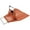 Orange, variant on Mini Galvanized Wire Handle Mesh Catch Bag with D-Ring, Approx. 10x16, Orange