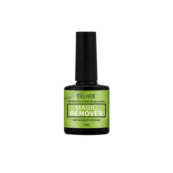 Dissolvant de Vernis à Ongles 15 ml Professionnel Enlève la Colle à Tremper Vernis à Ongles en 2-3 Minutes Protège Votre