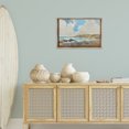 thumbnail image 3 of Stupell Industries California Coast Cliffs Landscape Painting Brown Floater Framed Canvas Art Print Wall Art, 25 x 17, 3 of 10