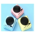 thumbnail image 2 of Atomic Vinyl Record Player Speaker Mini Small Radio Retro Creative Small Gifts ,Simple Setup, 2 of 5