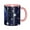 Pink, variant on Star Explode Coffee Mug Fun Custom Ceramic Mugs 11oz Navy Blue