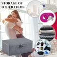 thumbnail image 4 of Discreet Lockable Adult Toy Bag Storage Organizer Toy Bag Storage Bins Case with Zipper Lid 15 x 10 x 6.3 Inches for Women and Men Clothes Container, 4 of 6
