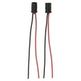 thumbnail image 1 of 2 casquillos de bombilla T10 de 12 V y 30 A, color negro, con cable para equipos industriales, automóviles y bicicletas., 1 of 14