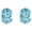 Aquamarine 03, variant on Ear Rings for Women 2 Carat 7MM Heart Shape blue topaz Earrings Carat 14k White Gold 4-prong