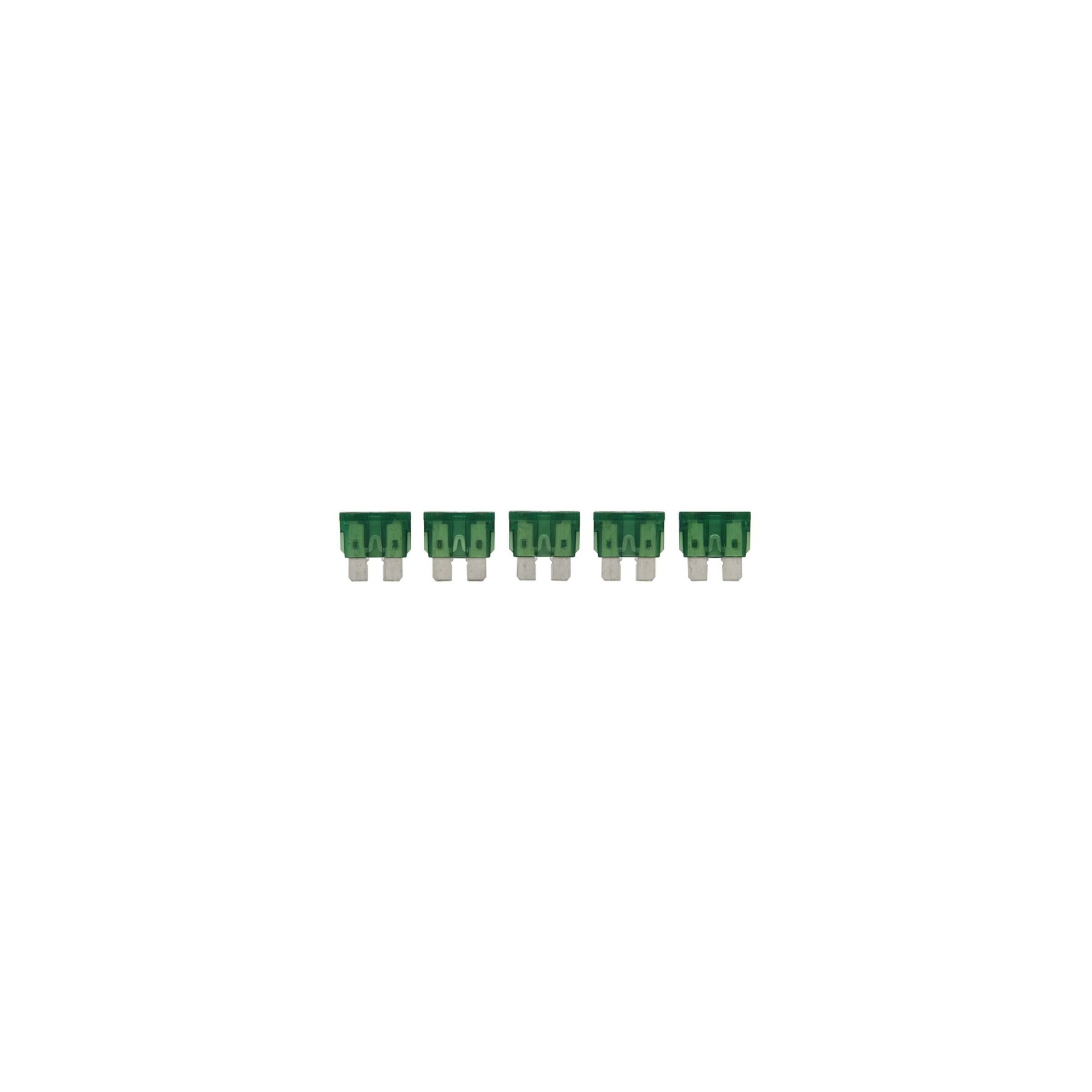 (2 pack) Bussmann BP/ATC-30-RP Automotive ATC Blade Fuse (ATC-30) - Blister Pack (5 Each), 30A, Green