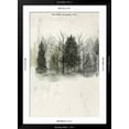 thumbnail image 5 of Art.com Textured Treeline I Art Print by Grace Popp, Black Frame Wall Art, 32" x 44", 5 of 5