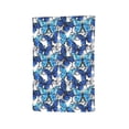 thumbnail image 6 of Wukai Blue and White Butterflies Print Garden Flag 12.5x18 Inch Double Sided Sun-resistant Rain-resistant, Wrinkle-resistant Colorfast(Only Flag), 6 of 7