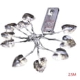 thumbnail image 1 of Cadena de luces LED Corazón Amor Cristal centelleante Luces de hadas Habitación Decoración al aire libre Fiesta de bodas de Navidad Yuarrent JR0893-06, 1 of 5