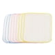 thumbnail image 5 of 9pcs Bebé Niño Burp Paños BIBS Newborn Cotton Bibs Toallas Burping Paños (Color surtido), 5 of 6