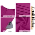 thumbnail image 5 of Fantaslook Pleated Tank Dresses for Women Fashion Summer Sleeveless Sundress Casual Beach Dress with Pockets, 5 of 8