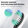thumbnail image 4 of Replacement Toothbrush Heads Compatible with Adults AquaSonic Black Series Elect, 4 of 5