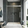 thumbnail image 5 of Transolid MBD607608C-R-PC 76" High X 59" Wide Bypass Frameless Shower Door - Chrome, 5 of 6