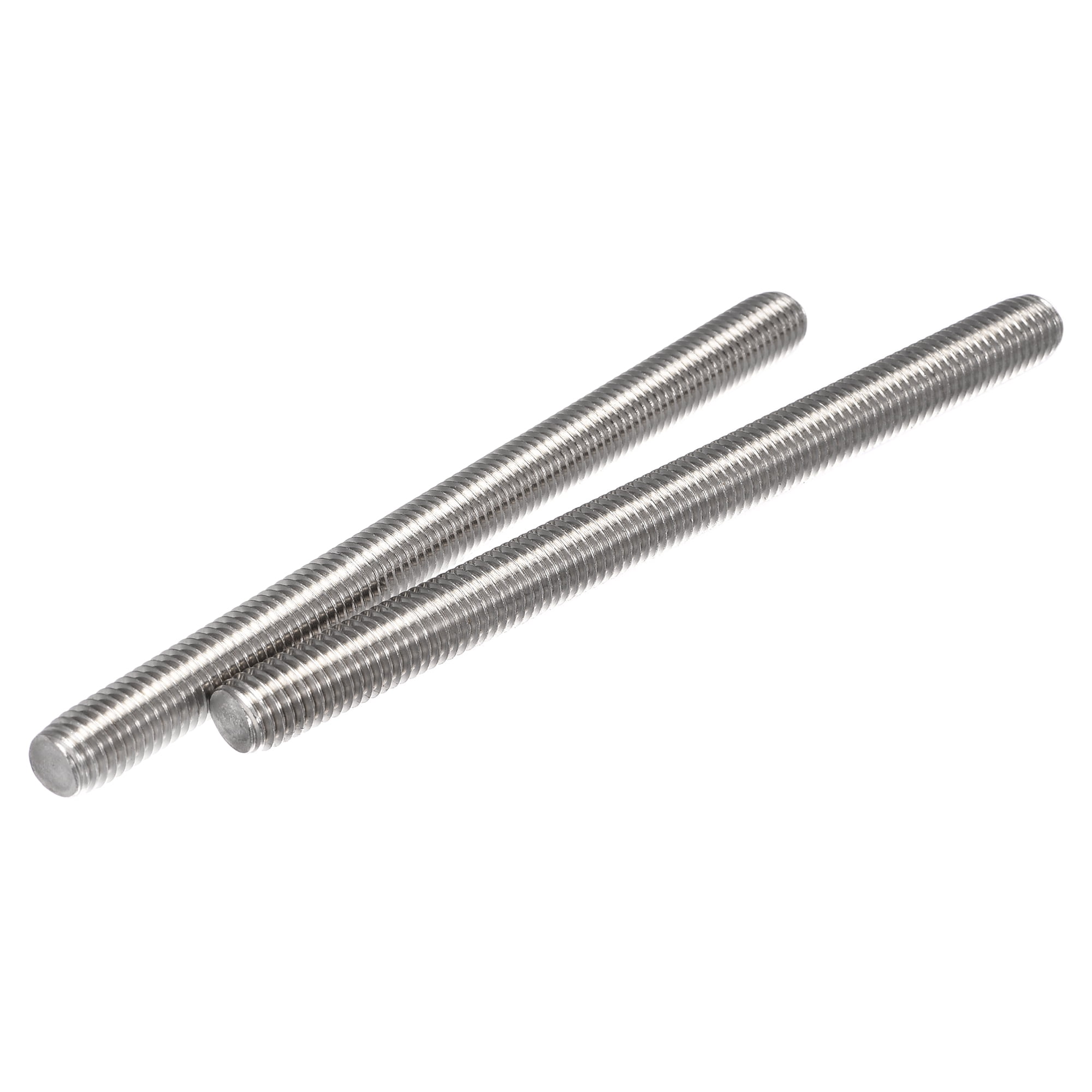 Uxcell M12 x 150mm 304 Stainless Steel Fully Threaded Rod Right Hand