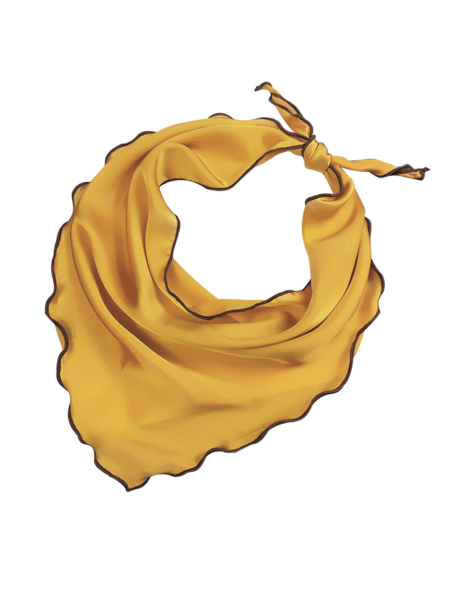 Unique Bargains Solid Color Triangle Triangular Scarf Neck Scarves