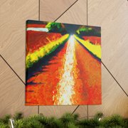 Country Road Minimalism - Canvas