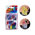 thumbnail image 1 of Juegos de mesa UNO H2O, juego de cartas impermeable a prueba de presión, PVC, plástico transparente, juguetes para niños, regalos de cumpleaños y Halloween, 1 of 4