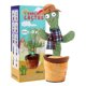 thumbnail image 1 of Cactus bailarín de juguete con carga USB, 120 canciones, iluminación y grabación, 1 of 5