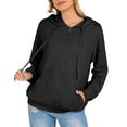 thumbnail image 3 of Weardear Women's Full Zip Up Lightweight Hoodies Oversize Thin Long Sleeve Casual Hooded Jackets with Pockets, 3 of 6