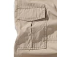 thumbnail image 6 of SELONE Cargo Pants for Men with Pockets Elastic Waist Joggers Relaxed Outdoor Trousers Hiking Winter Pants Khaki 34, 6 of 7