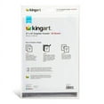Kingart Graphite Transfer Paper, 9" x 13", 25 Sheets, Gray Carbon Paper