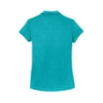 thumbnail image 6 of Port Authority Ladies Trace Heather Polo-3XL (Tropic Blue Heather), 6 of 6
