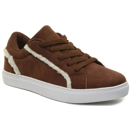 

Women s Trim Court Sneaker Brown
