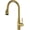 Spot-Free Brushed Gold, variant on Karran Usa KKF750MB Faraday 1.8 GPM Single Hole Pull Down Kitchen Faucet - Black