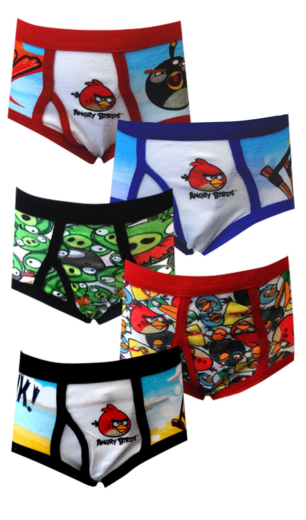 Fruit of the Loom Boys' Angry Birds 5 Pack Size 4 Briefs - Walmart.com Fruit of the Loom Boys' Angry Birds 5 Pack Size 4 Briefs - Walmart.com