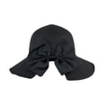 thumbnail image 3 of Sombrero para Mujer The Baby Shop  Plegable, perfecto para playa Negro, 3 of 8