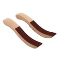 thumbnail image 2 of Piano Hammerhead Sanding Plate, Piano Hammer Head Felt 1 Pair Solid Wood S Shape Compact  For Maintenance, 2 of 8