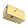 thumbnail image 1 of Bewildely Caja inútil de madera Regalo fantástico hecho con madera natural para una sensación auténtica Regalos maravillosos Juguetes novedosos y de broma Madera De Bambú Amarillo, 1 of 6