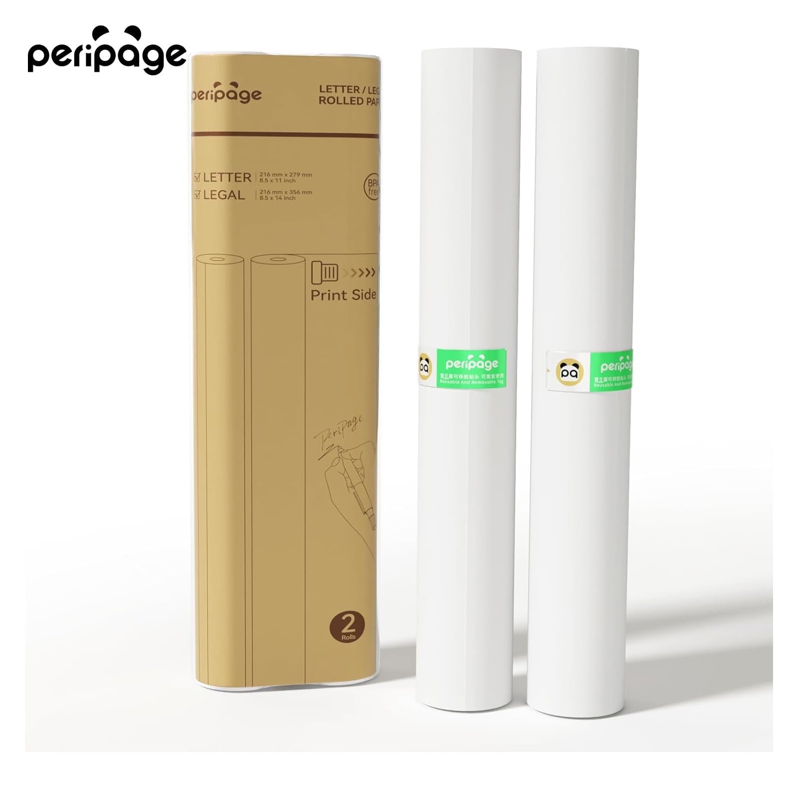 A4 Paper IDRPT 200 Sheets A4 Thermal Paper For Portable Printers, Thermal  Printing Paper 8.27