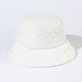 thumbnail image 6 of SikaFu Pure -Colored Hat Female New Versatile Autumn And Winter Fisherman Hat Cotton Cotton Cotton Shows Face Face Small, Simple High -Quality Basin Hat, 6 of 8