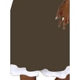 thumbnail image 4 of FASHIONWT Women Boho Beach Shift Solid Color Sleeveless Csoop Neck Short Sun Dress, 4 of 4