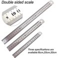 thumbnail image 2 of Set of 3 Stainless Steel Rulers, Metal Rulers Precision Ruler Kit Straight Edge Measuring Tools Including 12", 8" and 6" Rulers, Metal Ruler Kit for O, 2 of 5