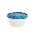 thumbnail image 2 of Mainstays Semi Durable Round 15.7 Cup Food Storage Containers, BPA-Free Polypropylene, 3 Pack, 2 of 10