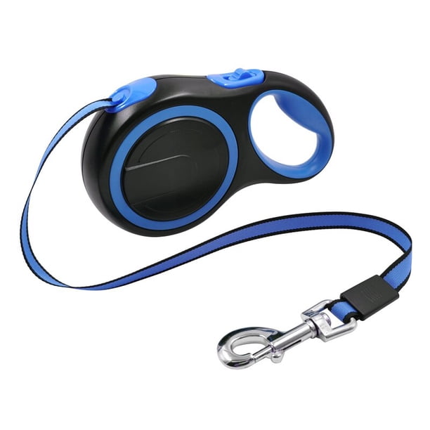 Correa larga y fuerte para mascotas para perros grandes, correa retráctil de nailon duradero para perros grandes, correa para caminar, correa extensible automática para perros Tan Jianjun unisex