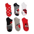 thumbnail image 3 of Tin Disney para Niña, Minnie Mouse Multicolor 6 Pares Talla de 7 a 9, 3 of 3