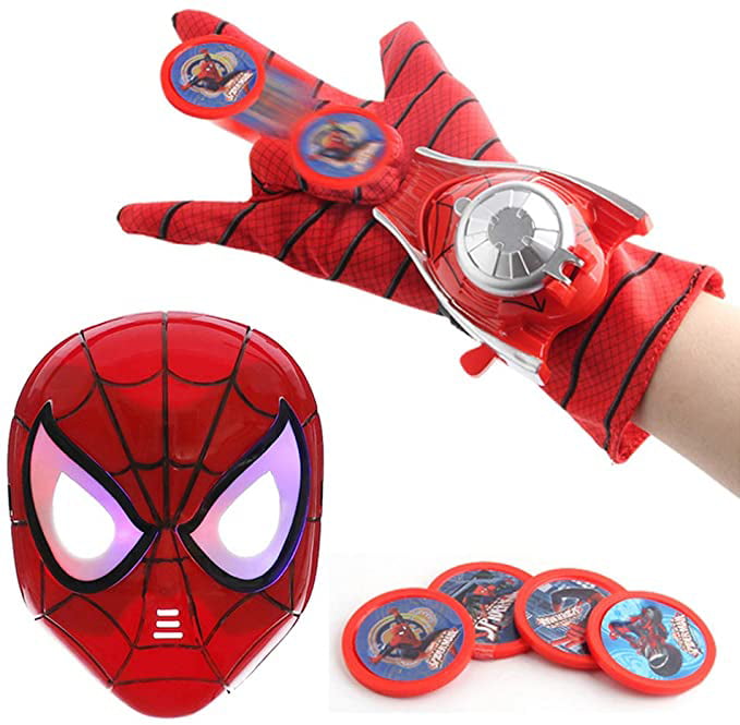 Marvel Avengers Boys Girls Toy Superhero Launchers Gloves Spiderman Game Cosplay 