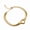 Bracelet Gold, variant on Trendy titanium steel Cuban chain heart-shaped necklace, 18K gold-plated openwork flat snake chain heart pendant necklace for women.
