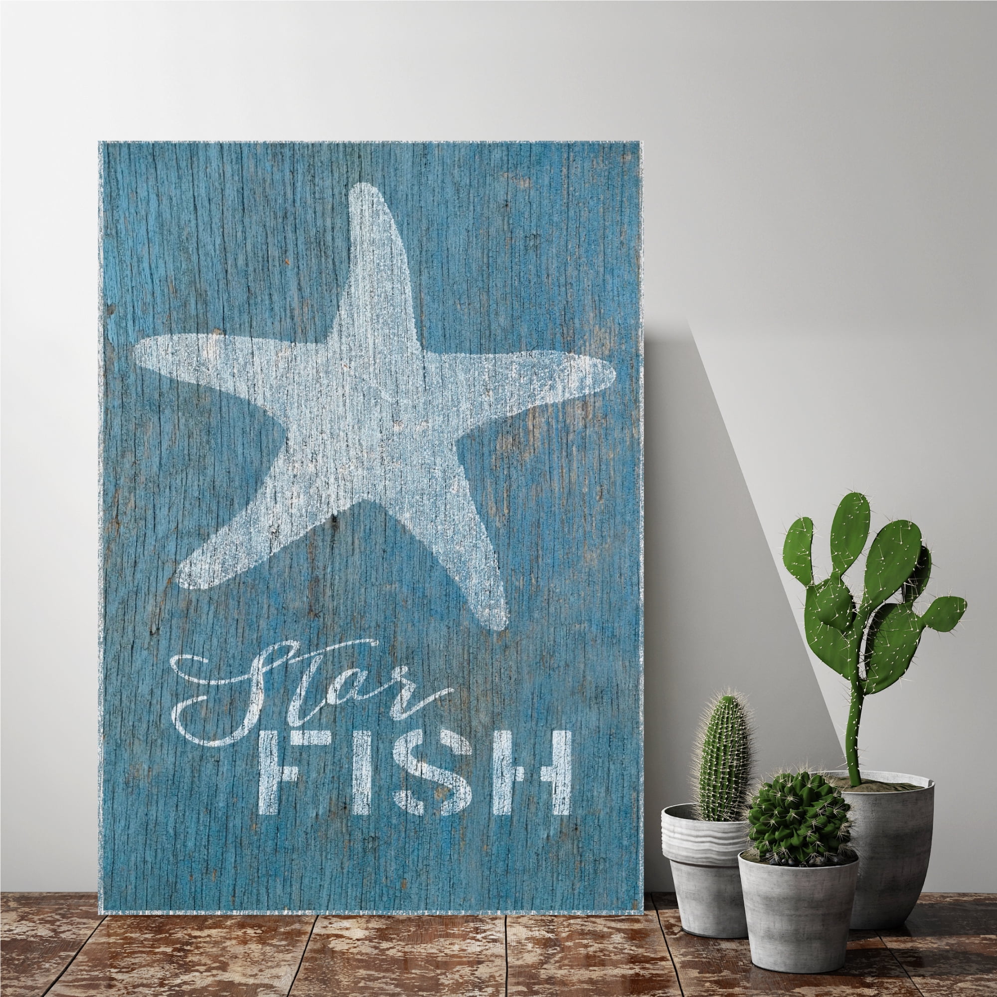 Courtside Market Star-fish Gallery-Wrapped Canvas Wall Art, 12x18