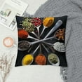 BCIIG Spices Graphic Decorative Throw Pillow Cover for Home Couch
