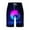 #291-Purple, variant on Ceisia Men's Hawaiian Palm Tree Print Beach Shorts with Pockets Elastic Waist Drawstring Quick Dry Swim Trunks Gifts for Father Black 6X