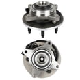 thumbnail image 2 of CCIYU 515079 Wheel Hub and Bearing Assembly Replacement For fit 05-08 For Ford F-150,04 For Ford F-150 Heritage,06-08 For Lincoln Mark LT Front Wheel Hubs with ABS 6 Lugs (2), 2 of 7