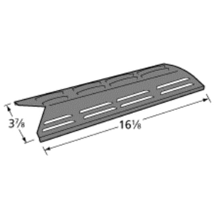 Backyard Grill Gas Grill Heat Plate Porcelain Steel Heat Shield Backyard Grill Gas Grill Heat Plate Porcelain Steel Heat Shield 92071 - Backyard Grill Gas Grill Heat Plate Porcelain Steel Heat Shield