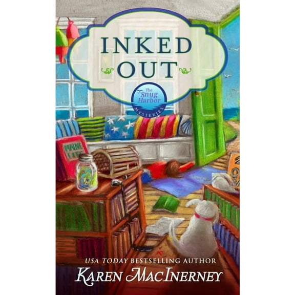 Inked Out: A Seaside Cottage Books Cozy Mystery (Paperback) by Karen Macinerney