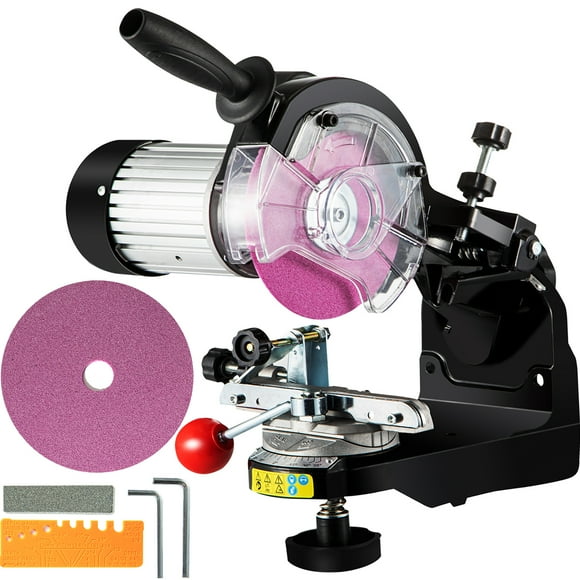 VEVOR Electric Chainsaw Sharpener, 230W Professional Multi-Angle Adjustable Chain Grinder 3000RPM, Electric Chainsaw Blade Sharpener for 1/4" to 2/5" Chains